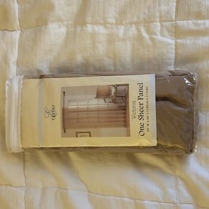 Ellery Homestyles Victoria Drape Panel Taupe